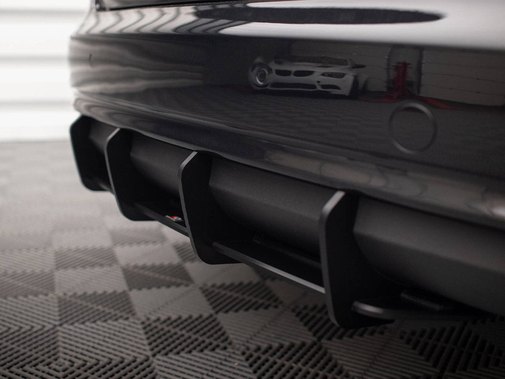 Maxton Design Street PRO Rear Diffuser Audi A4 B8 Facelift