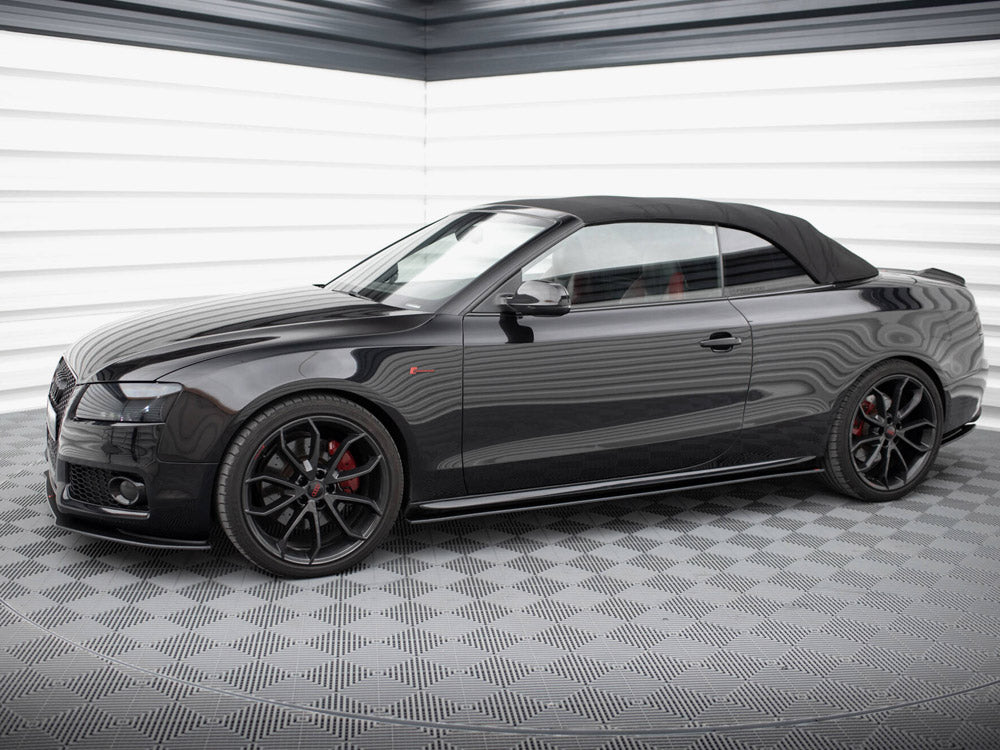 Maxton Design Street PRO Side Skirts Diffusers Audi A5 / A5 S-Line / S5 Coupe / Cabrio 8T / 8T Facelift