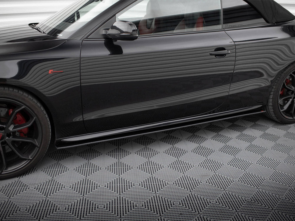 Maxton Design Street PRO Side Skirts Diffusers Audi A5 / A5 S-Line / S5 Coupe / Cabrio 8T / 8T Facelift