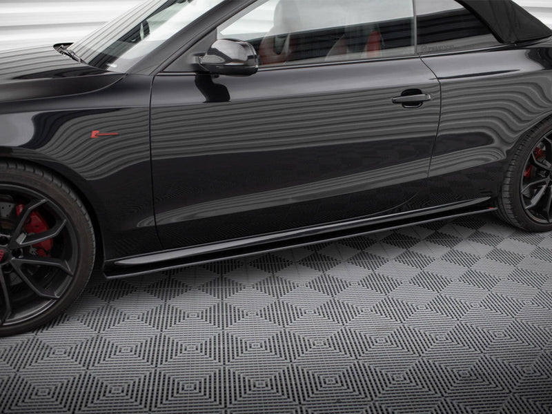 Maxton Design Street PRO Side Skirts Diffusers Audi A5 / A5 S-Line / S5 Coupe / Cabrio 8T / 8T Facelift