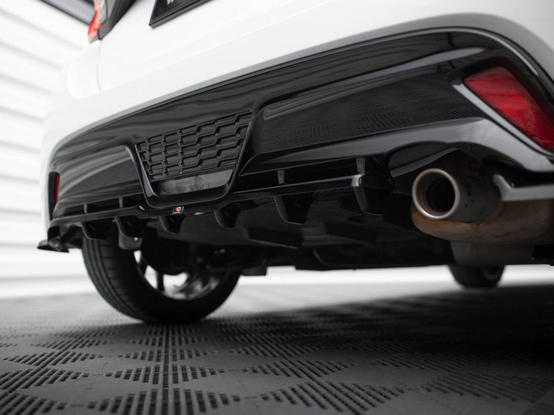 Maxton Design Rear Splitter (Vertical Bars) Toyota Yaris GR Sport Mk4