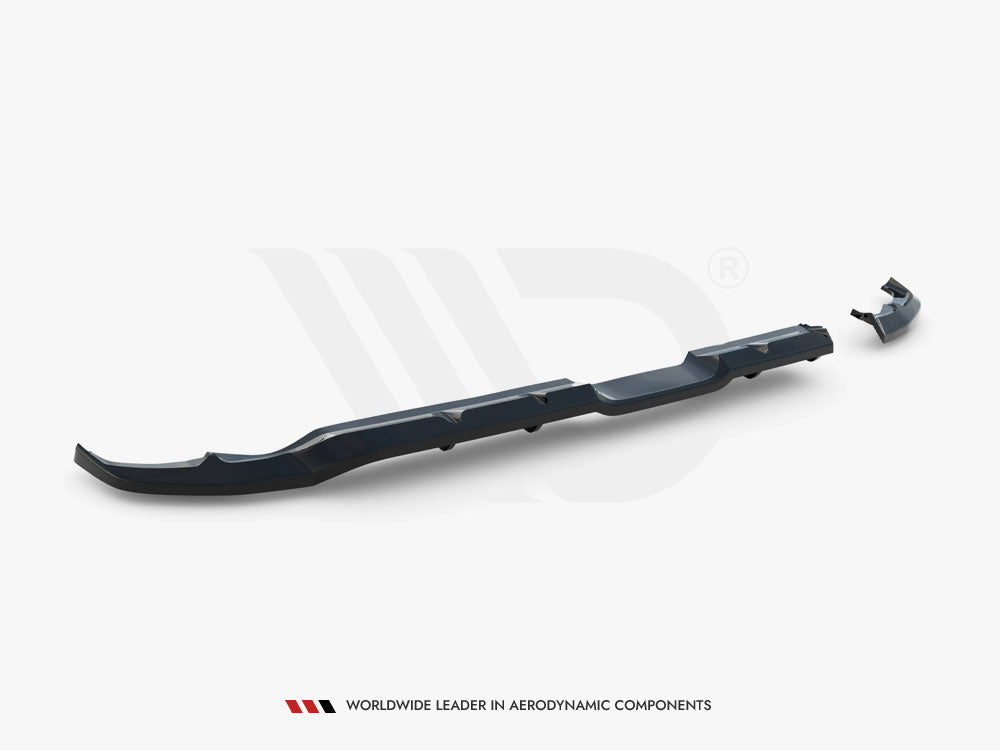 Maxton Design Rear Splitter (Vertical Bars) Toyota Yaris GR Sport Mk4