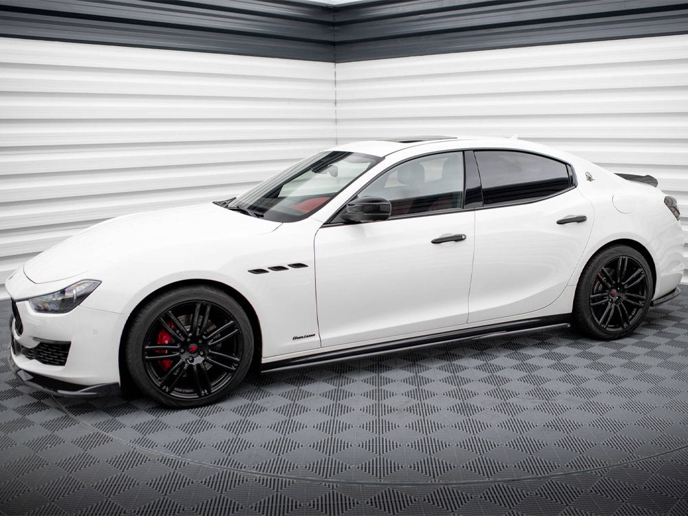 Maxton Design Side Skirts Diffusers Maserati Ghibli Mk3 Facelift