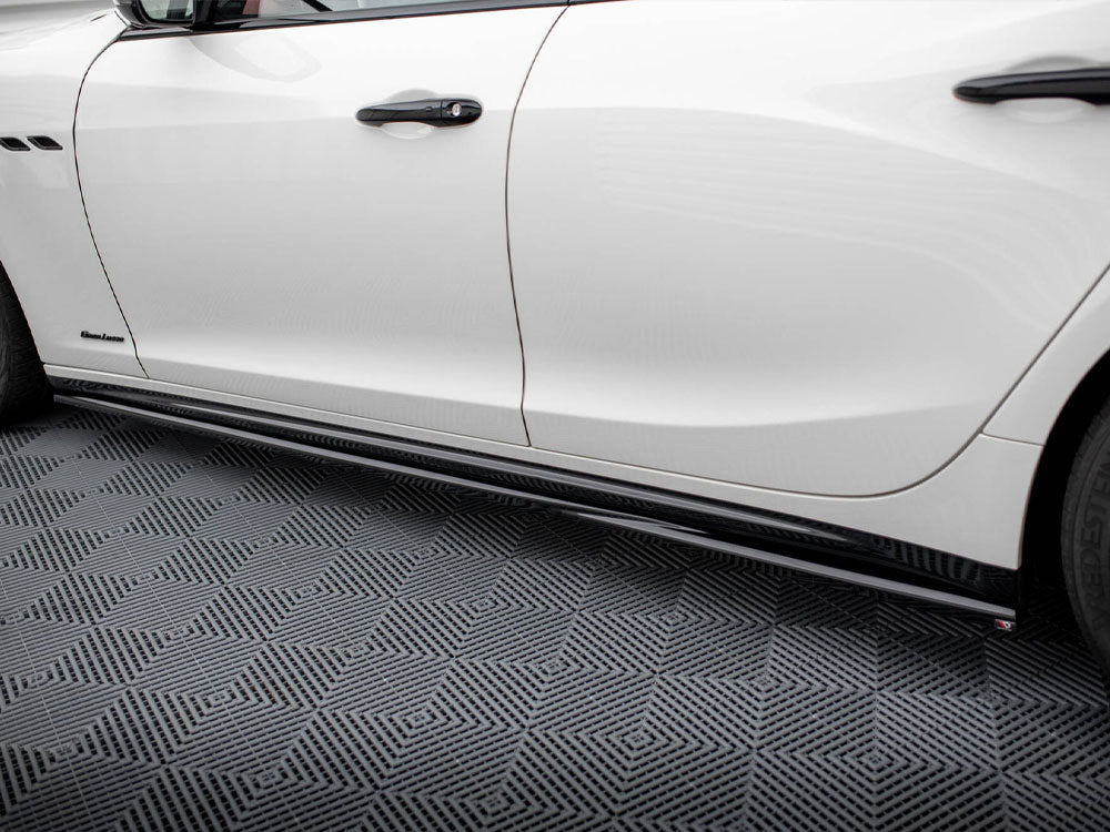 Maxton Design Side Skirts Diffusers Maserati Ghibli Mk3 Facelift