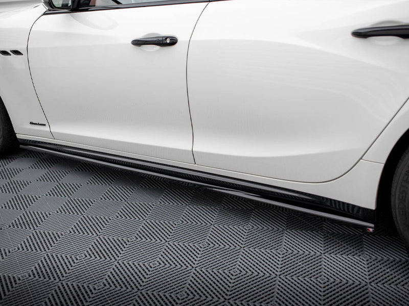 Maxton Design Side Skirts Diffusers Maserati Ghibli Mk3 Facelift