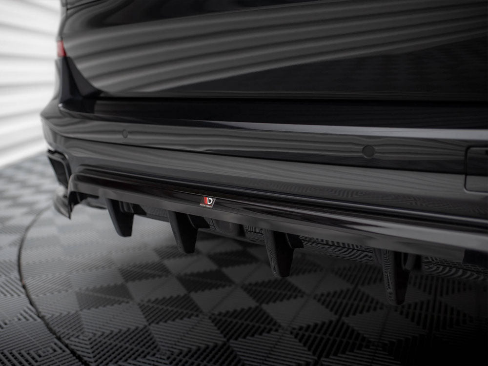 Maxton Design Central Rear Splitter (Vertical Bars) BMW X5 M-Sport G05