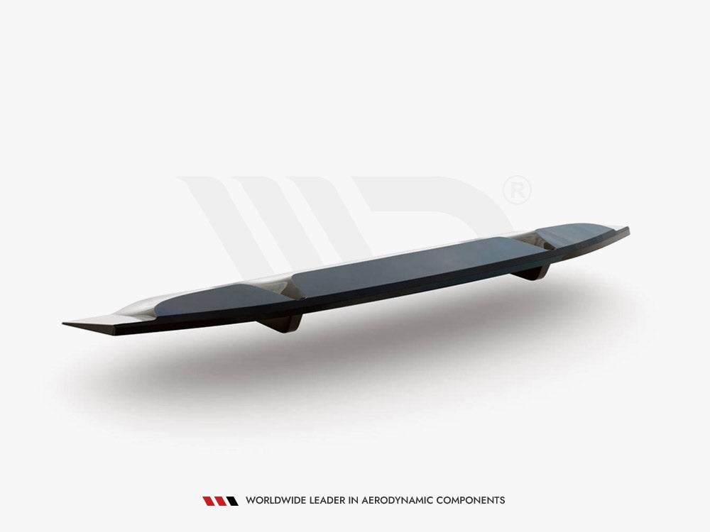 Maxton Design Central Rear Splitter (Vertical Bars) Mercedes-AMG E63 W213 Facelift