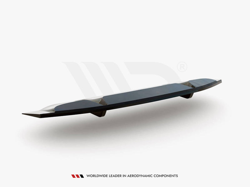 Maxton Design Central Rear Splitter (Vertical Bars) Mercedes-AMG E63 W213 Facelift