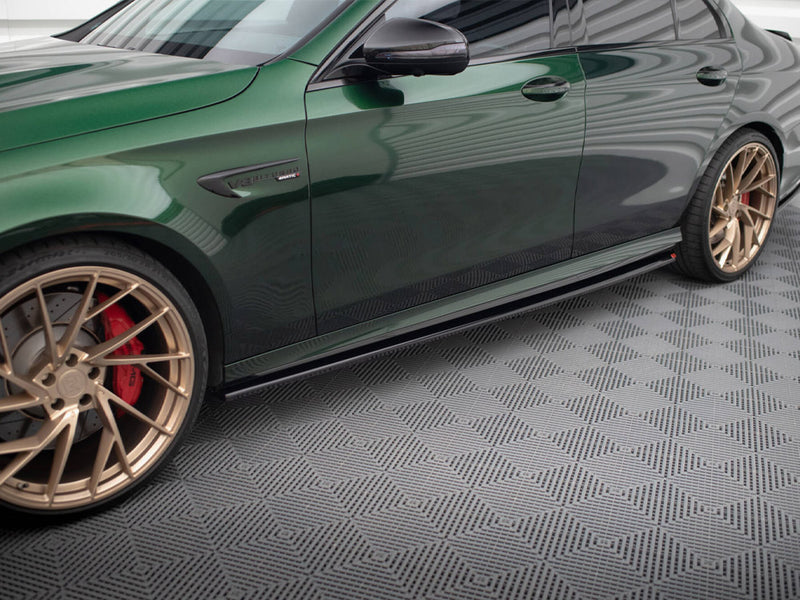 Maxton Design Side Skirts Diffusers Mercedes-AMG E63 W213 Facelift