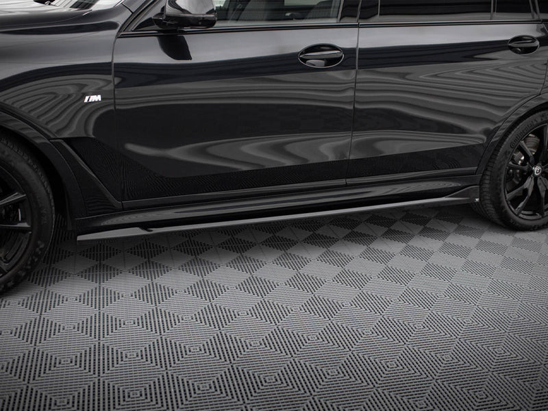 Maxton Design Side Skirts Diffusers BMW X7 M-Pack G07 Facelift