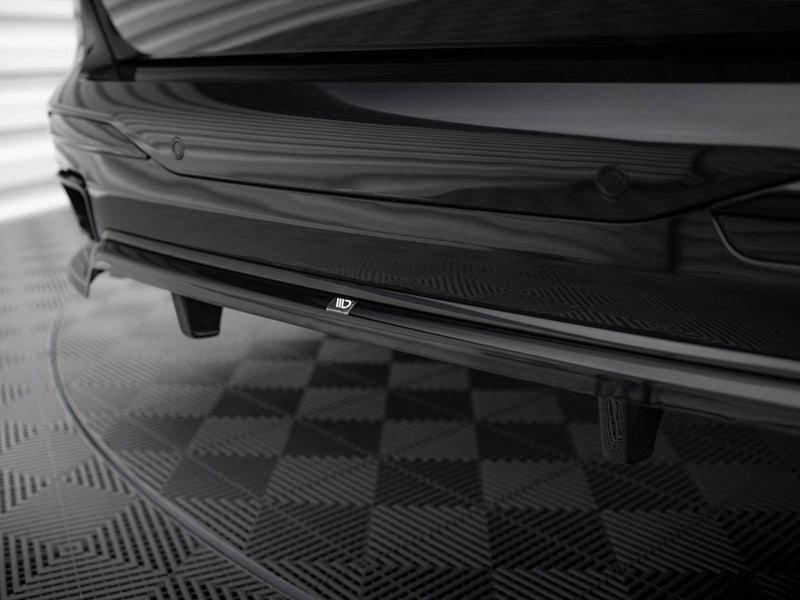 Maxton Design Rear Splitter (Vertical Bars) BMW X7 M-Pack G07 Facelift