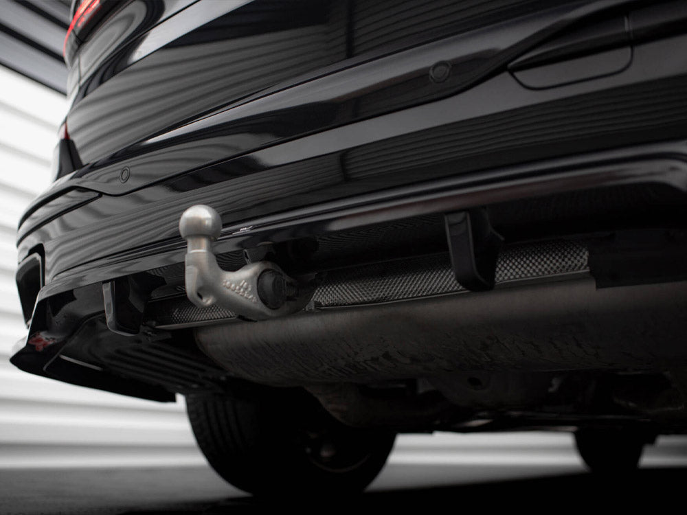 Maxton Design Rear Splitter (Vertical Bars) BMW X7 M-Pack G07 Facelift