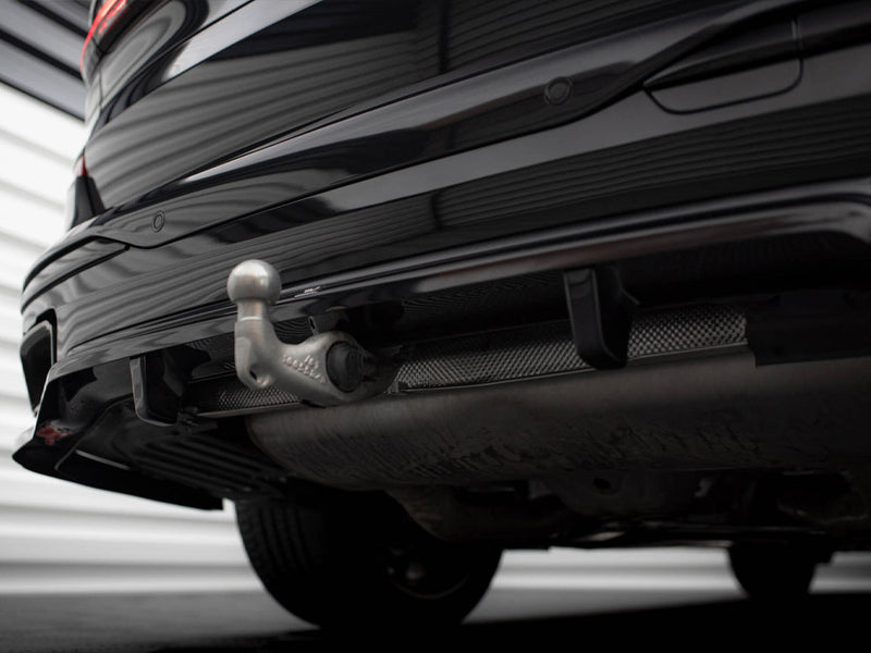 Maxton Design Rear Splitter (Vertical Bars) BMW X7 M-Pack G07 Facelift