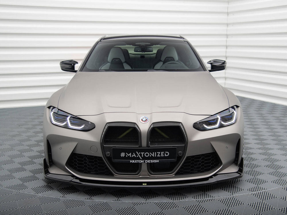 Maxton Design Front Splitter V.4 CSL Look BMW M4 G82 / G82 Facelift