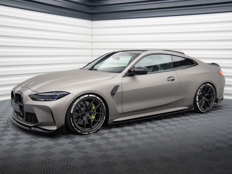 Maxton Design Side Skirt Diffusers V.3 CSL Look BMW M4 G82 / G82 Facelift