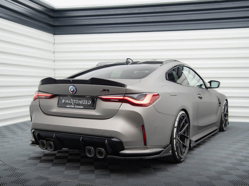 Maxton Design Rear Side Splitters V.3 CSL Look BMW M4 G82 / G82 Facelift