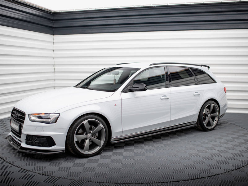Maxton Design Side Skirts Diffusers V.3 Audi A4 / A4 S-Line / S4 B8