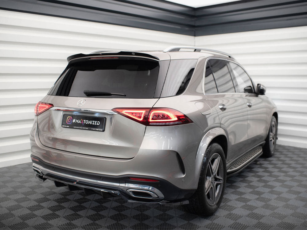 Maxton Design Rear Splitter (Vertical Bars) Mercedes-Benz GLE SUV AMG-Line W167 / W167 Facelift