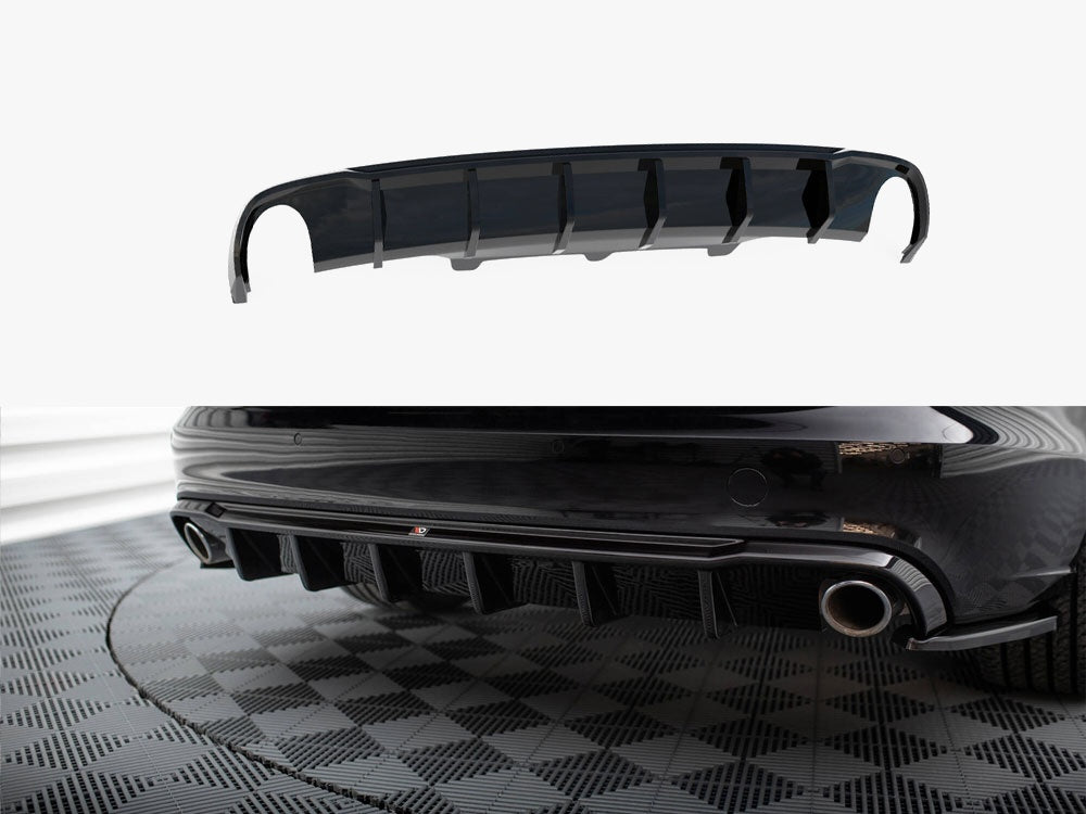 Maxton Design Rear Valance Audi A6 Sedan / Avant C7 (Version with single exhausts on both sides)
