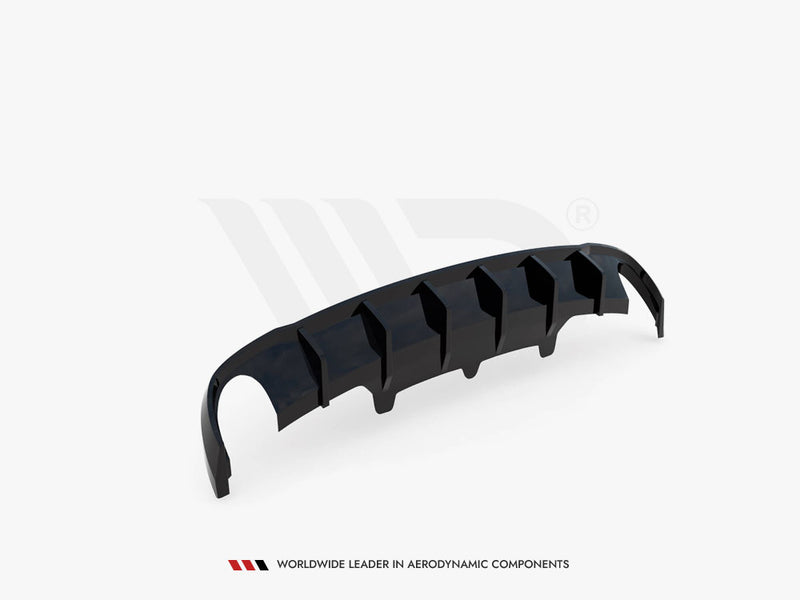 Maxton Design Rear Valance Audi A6 Sedan / Avant C7 (Version with single exhausts on both sides)