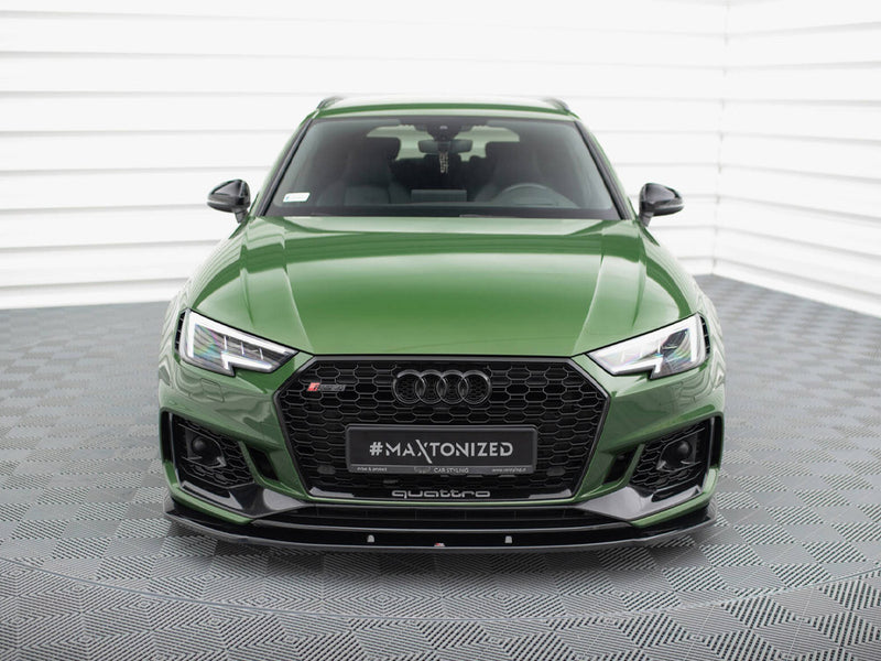 Maxton Design Front Splitter V.1 Audi RS4 B9