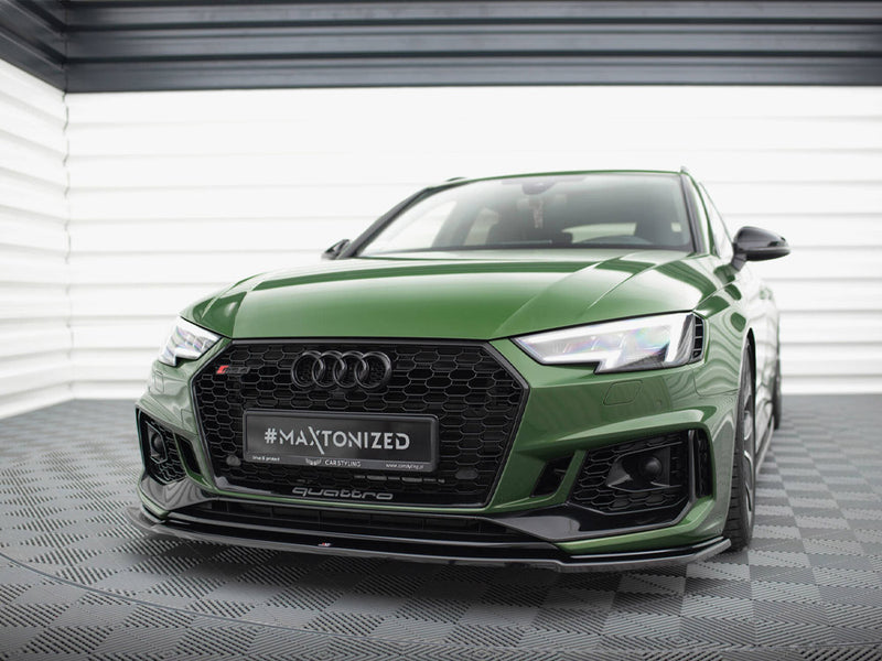 Maxton Design Front Splitter V.2 Audi RS4 B9