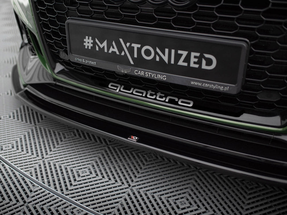 Maxton Design Front Splitter V.2 Audi RS4 B9