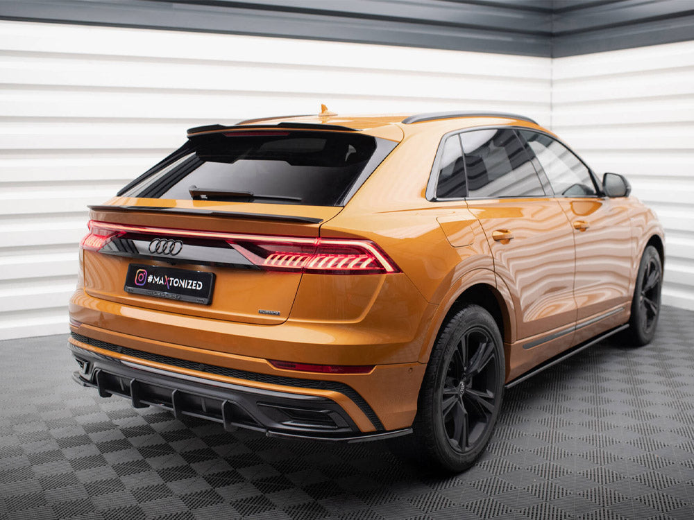 Maxton Design Lower Spoiler CAP Audi Q8 / RSQ8 / SQ8 / Q8 S-Line Mk1