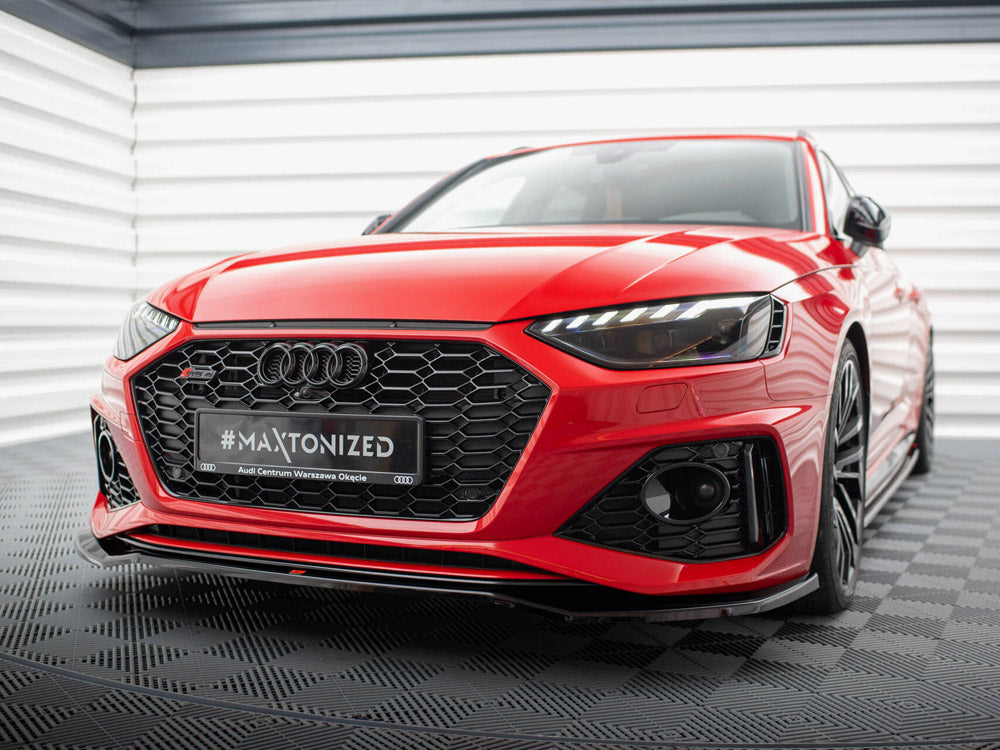 Maxton Design Front Splitter V.1 Audi RS4 B9 Facelift