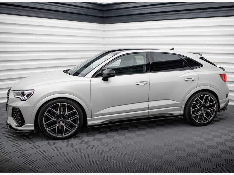 Maxton Design Side Skirts Diffusers V.2 Audi Q3 S-Line / RSQ3 Sportback / SUV F3