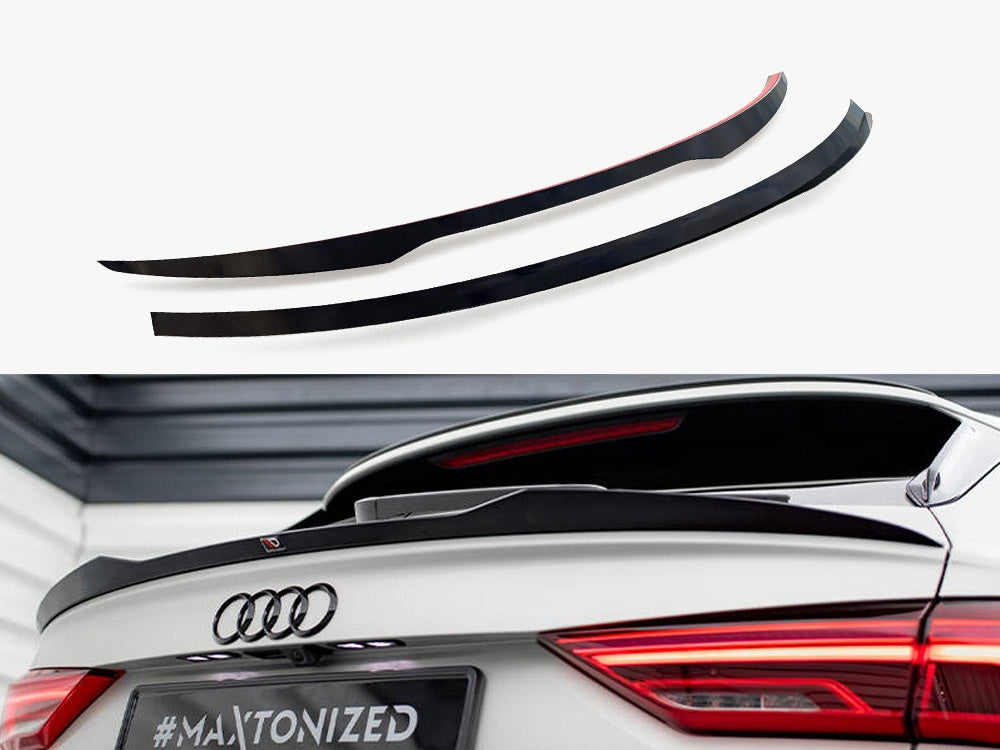 Maxton Design Spoiler CAP Audi RSQ3 / Q3 S-Line / Q3 Sportback F3