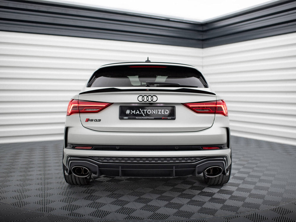 Maxton Design Spoiler CAP Audi RSQ3 / Q3 S-Line / Q3 Sportback F3