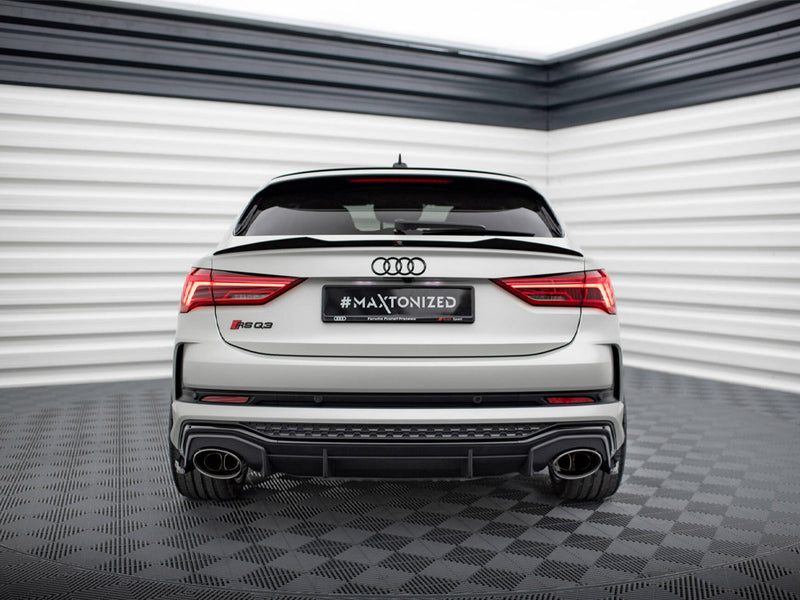 Maxton Design Spoiler CAP Audi RSQ3 / Q3 S-Line / Q3 Sportback F3
