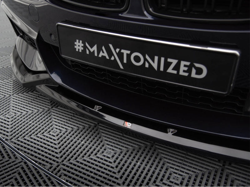 Maxton Design Front Splitter V.5 BMW 4 Coupe / Gran Coupe / Cabrio M-Pack F32 / F36 / F33