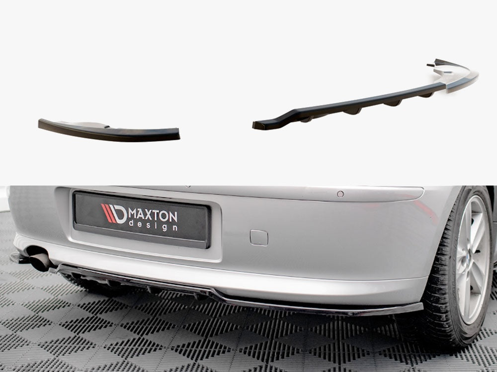 Maxton Design Central Rear Splitter (Vertical Bars) BMW 1 E81 Facelift