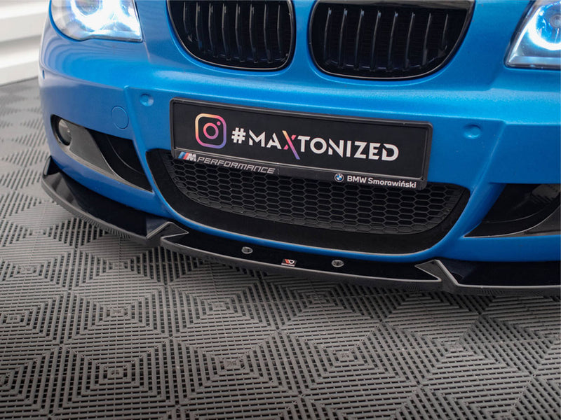 Maxton Design Front Splitter V.2 BMW 1 M-Pack E87 / E81 Facelift