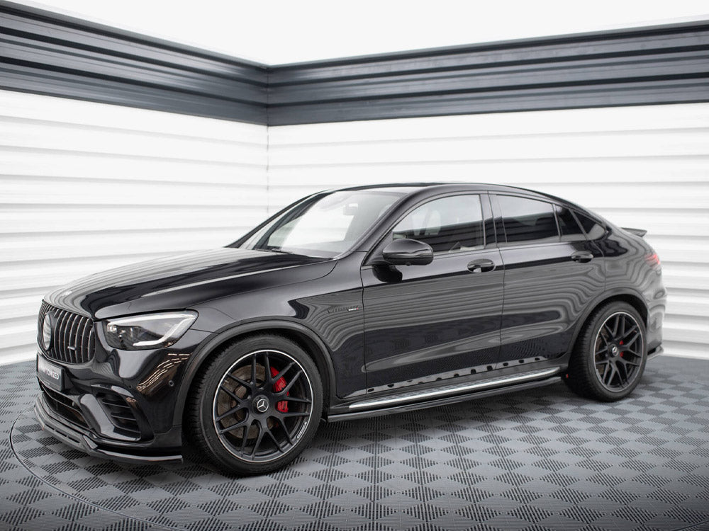 Maxton Design Side Skirts Diffusers Mercedes-AMG GLC 63 SUV / Coupe X253 / C253