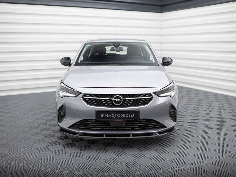 Maxton Design Front Splitter V.1 Opel Corsa F (Mk6)