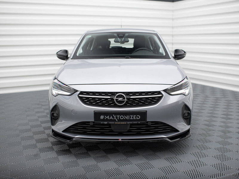 Maxton Design Front Splitter V.2 Opel Corsa F (Mk6)