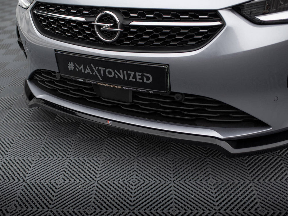 Maxton Design Front Splitter V.2 Opel Corsa F (Mk6)
