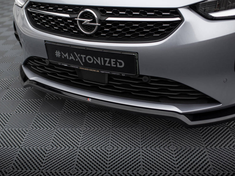Maxton Design Front Splitter V.2 Opel Corsa F (Mk6)