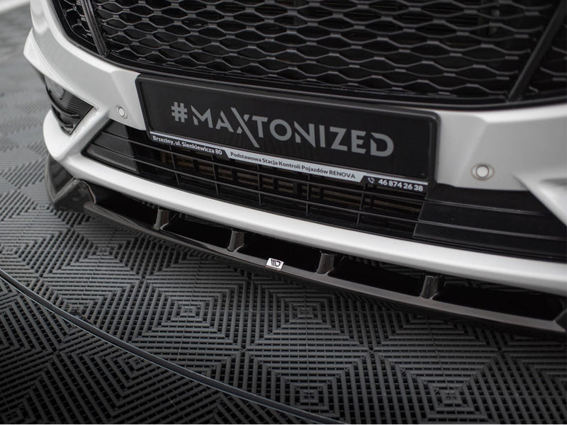 Maxton Design Front Splitter Ford Mondeo Sport Mk5 Facelift / Fusion Sport Mk2 Facelift