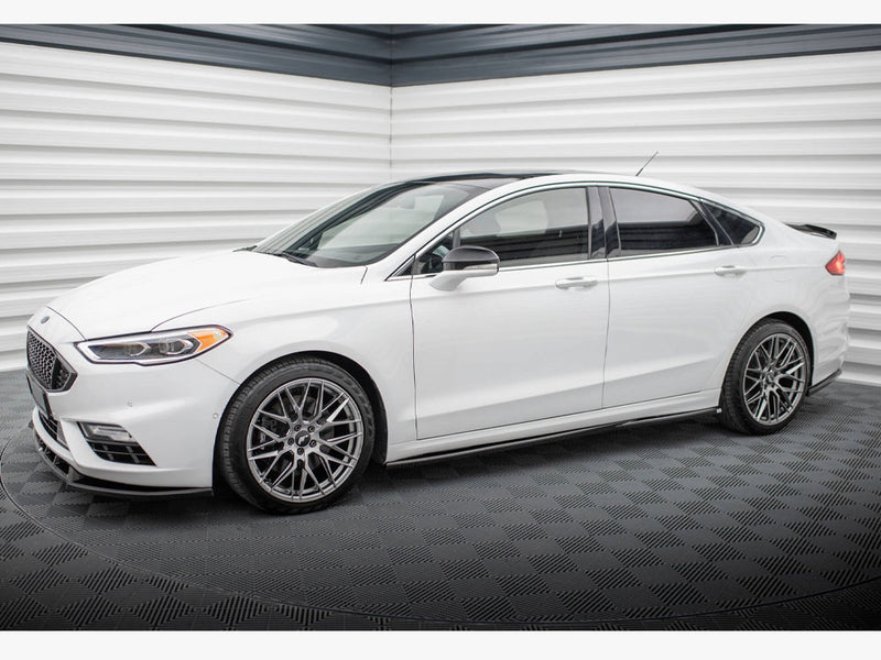 Maxton Design Side Skirts Diffusers Ford Mondeo Sport Mk5 Facelift / Fusion Sport Mk2 Facelift