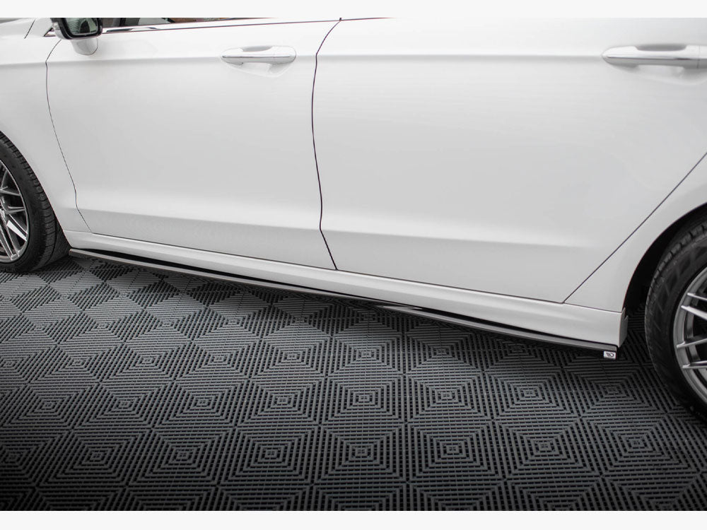 Maxton Design Side Skirts Diffusers Ford Mondeo Sport Mk5 Facelift / Fusion Sport Mk2 Facelift