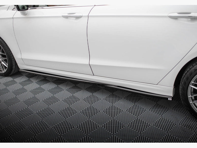 Maxton Design Side Skirts Diffusers Ford Mondeo Sport Mk5 Facelift / Fusion Sport Mk2 Facelift