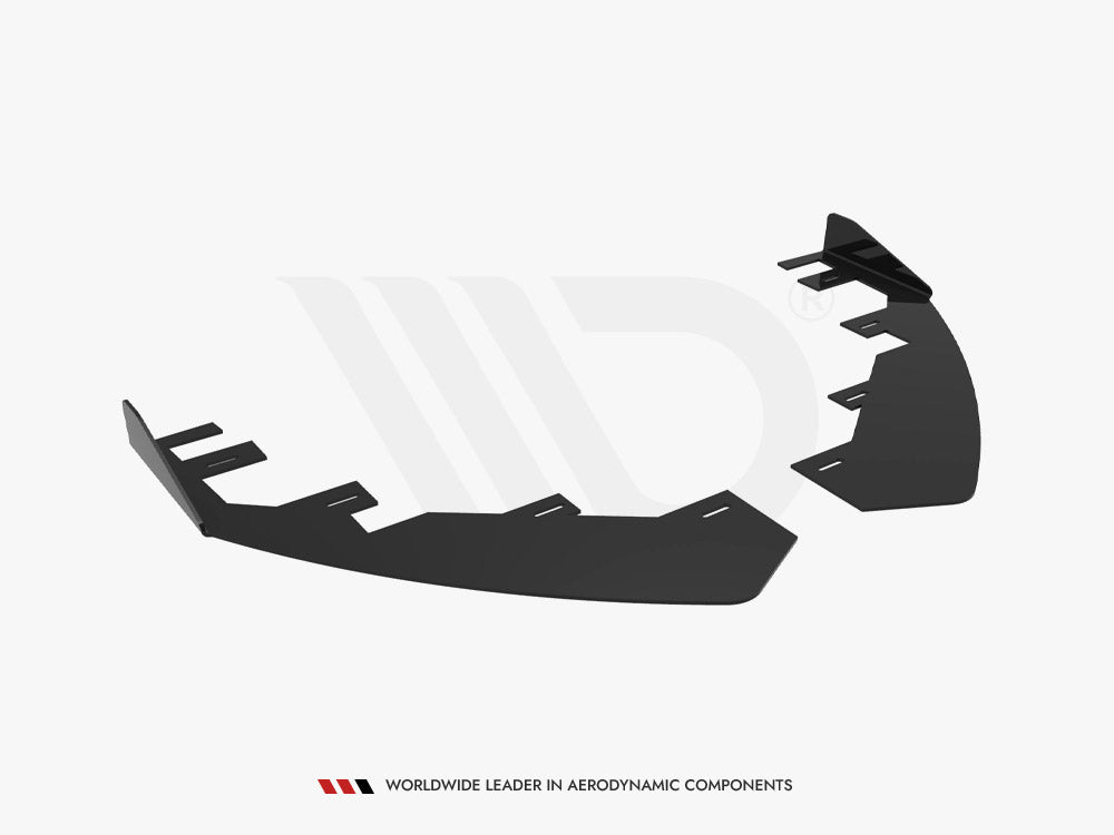 Maxton Design Front Flaps Ford Mondeo Sport Mk5 Facelift / Fusion Sport Mk2 Facelift