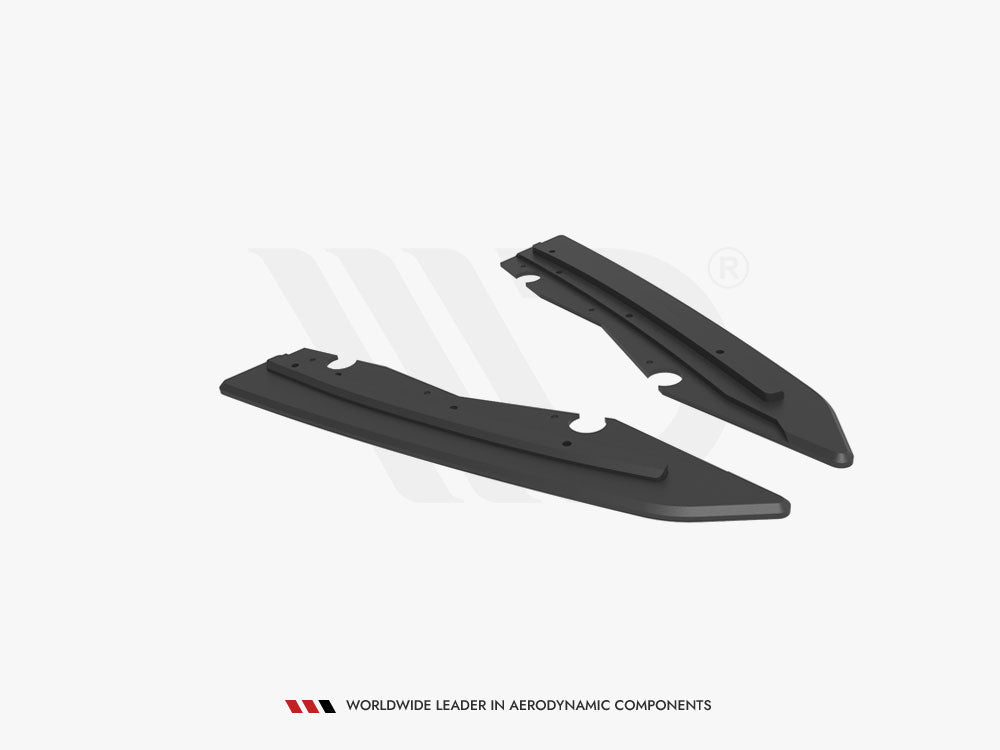 Maxton Design Street Pro Rear Side Splitters Ford Mondeo Sport Mk5 Facelift / Fusion Sport Mk2 Facelift