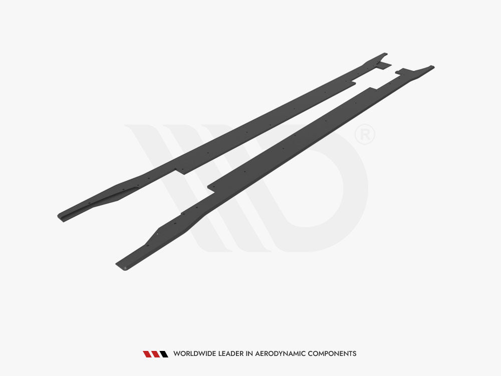 Maxton Design Street PRO Side Skirts Diffusers Ford Mondeo Sport Mk5 Facelift / Fusion Sport Mk2 Facelift