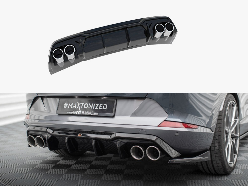 Maxton Design Rear Valance V.3 + Exhaust Ends Imitation Cupra Formentor Mk1