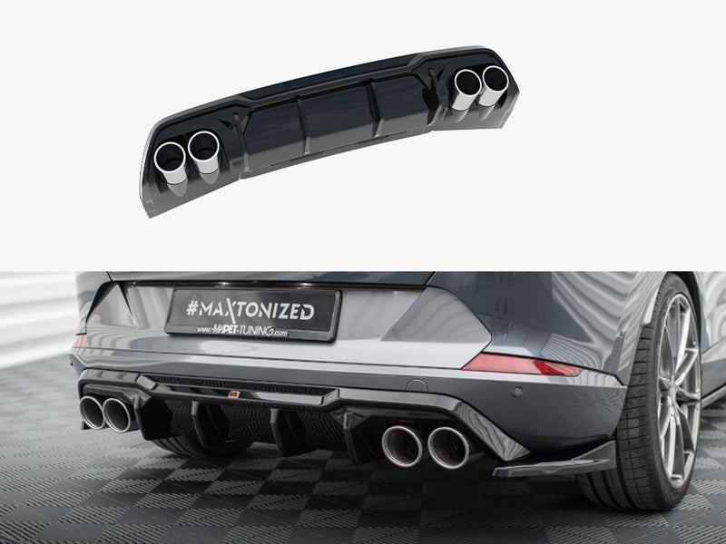 Maxton Design Rear Valance V.3 + Exhaust Ends Imitation Cupra Formentor Mk1